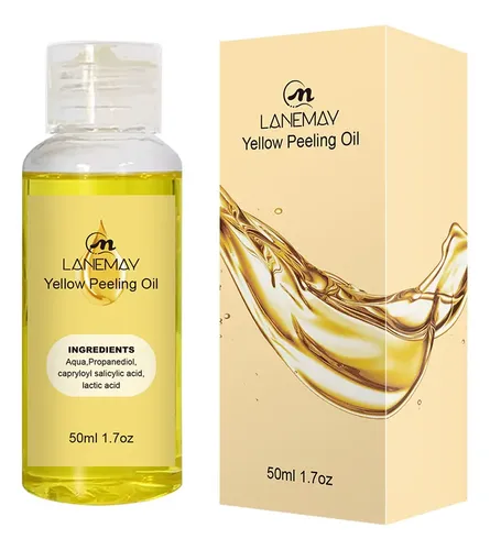 Aceite Exfoliante, Aceite De Peeling Amarillo