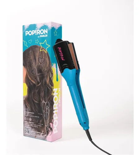 Plancha Para Cabello Parlor Popiron 5 Placas Con Estampado 3