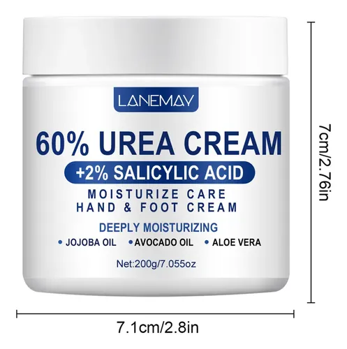 Y Crema Gensoming Urea 60 Con Ácido Salicílico Para Tartas Gfg J