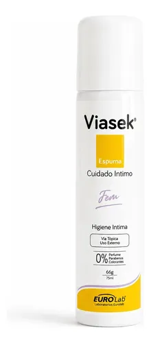 Viasek Fem Espuma Higiene Intima x75 ml