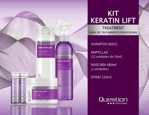 Question Ampolla Keratin Lift Con Enjuague X 12