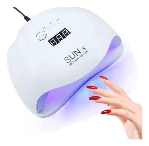 Cabina X54 Watts Sun, Para Secado De Uñas Uv/led Digital