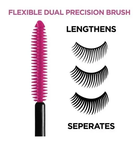 Mascara de Pestañas L’oreal Paris Telescopic Alargadora Waterproof color Negro