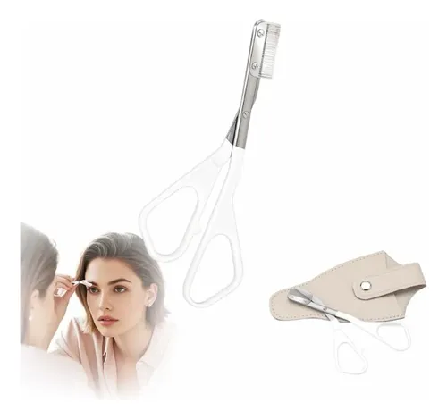Tijera Recortadora De Cejas, Kit De Cuidado De Cejas De