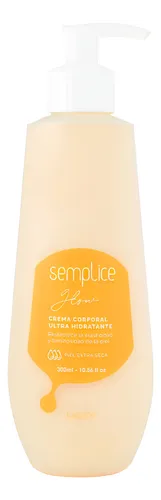 Crema Corporal Hidratante Semplice Glow -p/extra Seca Bagués