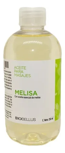 Biobellus Aceite Corporal Melisa Hidratante 250ml Facilita Masajes Fragancia Delicada Tipo de envase Botella