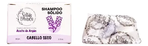 Shampoo Sólido Cabello Seco Sentida Botánica Vegano 60g