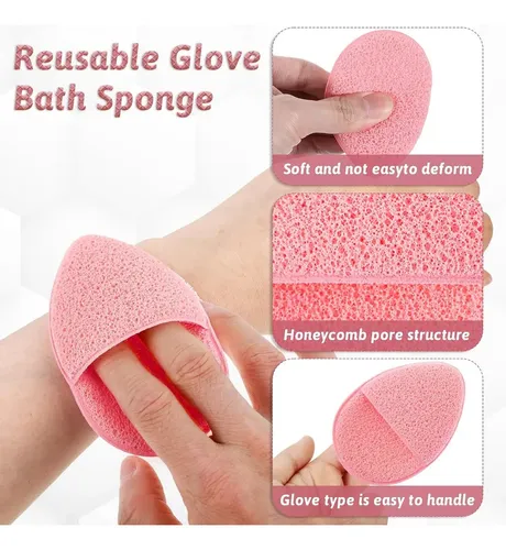 Esponja Facial Limpiador Exfoliante De Rostro Forma Gota