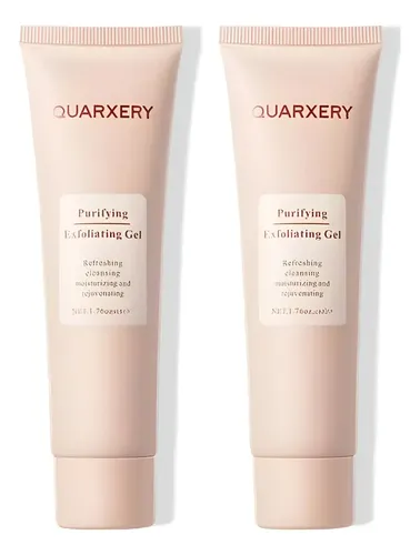 2pcs Quarxery Gel Exfoliante Cuidado De La Piel