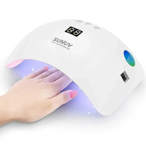 Cabina Uv/led Sun 48w Sensor Y Timer Uñas Gel Esmaltado Semi