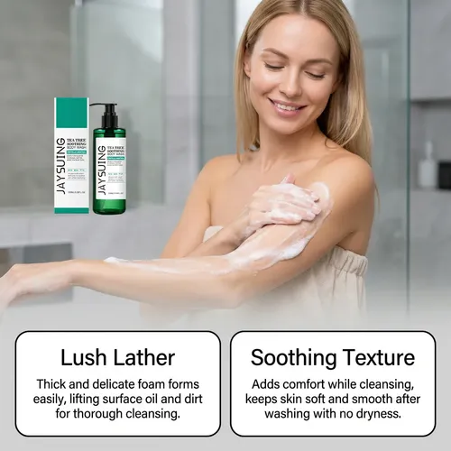 A Jabón Corporal Jaysuing Tea Tree Care, Refrescante Y De 2