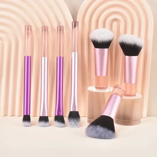 Set 10 Brochas De Maquillaje Profesional Cosmético