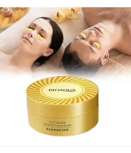 Bioaqua Parches Antiarrugas De Oro Hidratantes Para Ojos Tipo De Piel Todo Tipo De Piel
