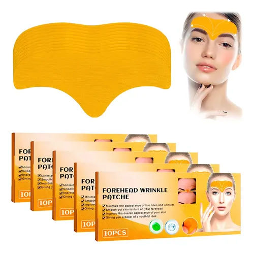 Parches Antiarrugas Frente Naturales Rejuvenece Hidrata X50