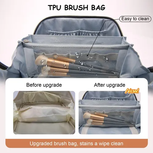 Bolsa De Maquillaje Boyatu, Organizador De Viaje Con Estampa