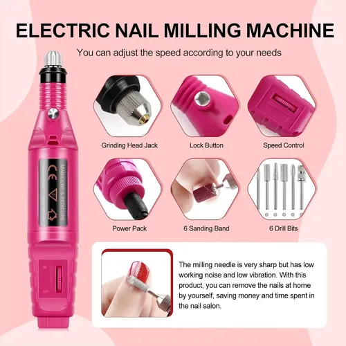 Kit Gel Uñas 35 Colores Uv Profesional Con Base Y Top Coat