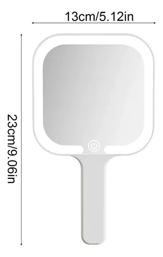 Mjc Msc Espejo Con Luz Portátil Recargable Dressing Mi