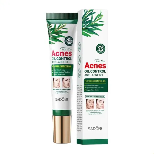 Gel Para El Tratamiento Del Acné Y El Control Del Aceite Del