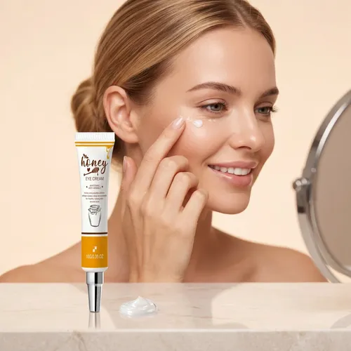 Crema Reparadora Ojos Extracto Miel Alivia Piel Cansada