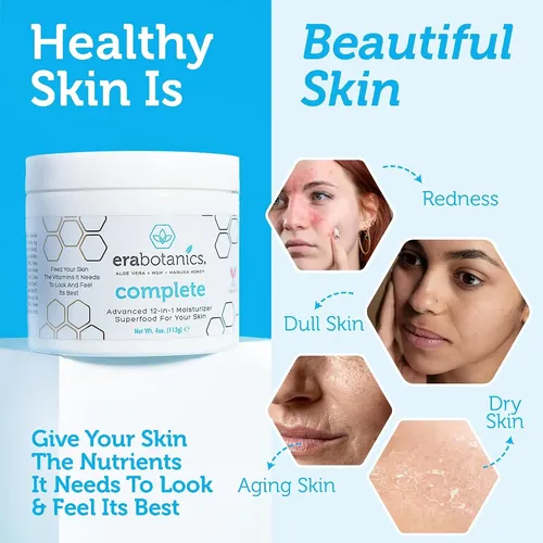 Crema Hidratante Facial Era Organics – Advanced 12-in-1 Re..