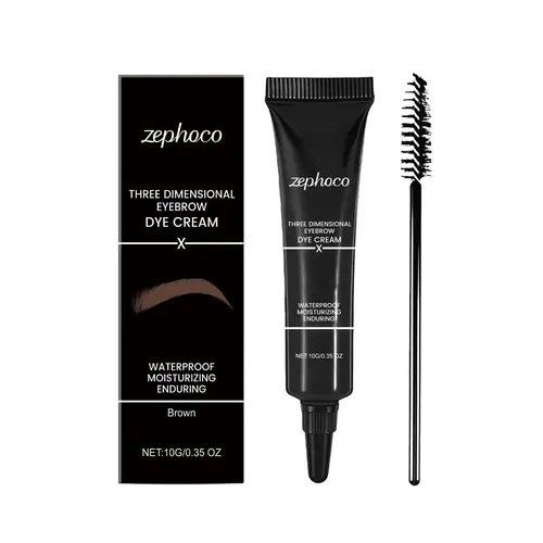 Gel Para Peinar Cejas Zephoco 3d: Natural, Fácil De Aplicar,