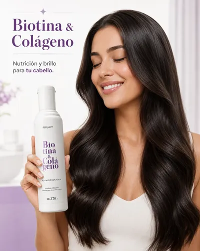 Acondicionador Frilayp Biotina Y Colageno Fortaleza X370ml