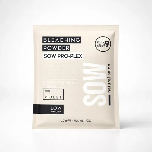 Kit X3 Sow Natural Salon Bleaching Powder Sow Pro Plex