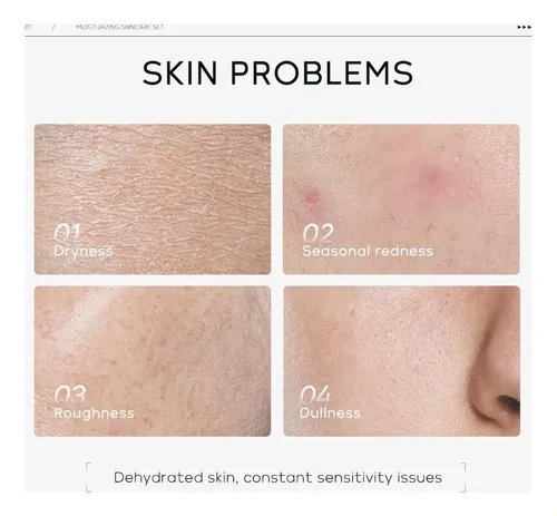 Set De Cuidado Facial Laikou 5 Pzs Hidrata Y Revitaliza Piel