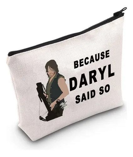 Bolsa De Maquillaje Cosmética Levlo Daryl Quote Daryl Fans D