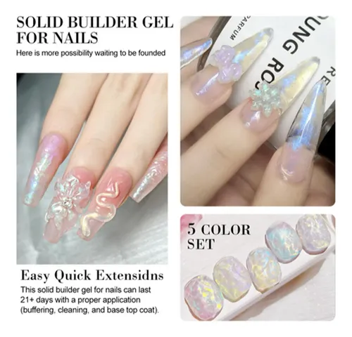 Gel De Esculpir Para Extensión Y Diseño De Uñas