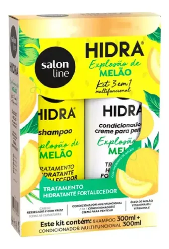 Shampoo + Acondicionador Explosión De Melón Salon Line Kit