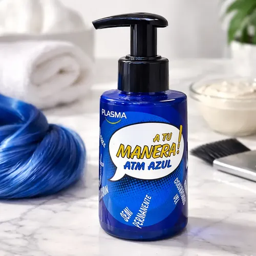 Coloración Vegana Atm Plasma Fantasía Azul