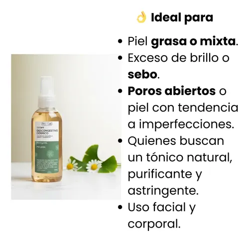 Tónico Dérmico Astringente Hamamelis Arvensis Spray 125ccs