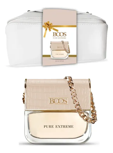 Perfume Boos Pure Extreme 100ml Con Neceser De Volumen De La Unidad 100 Ml
