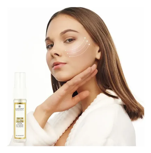 Sérum Skin Glow Lucent Activador Colágeno día/noche para todo tipo de piel de 15mL