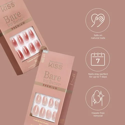 Uñas Press On Kis Bare But Better Premium