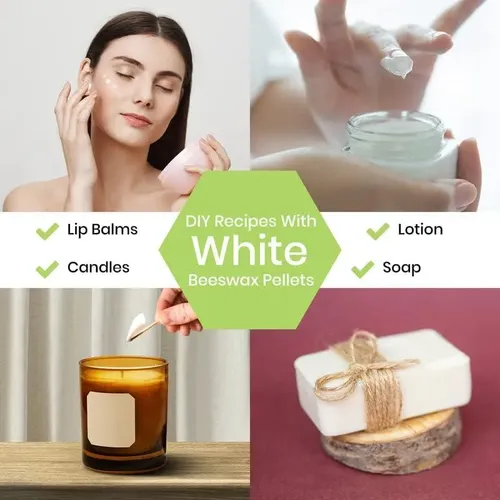 Cera De Abeja Blanca 113.4 G Soapeauty 100% Natural Para