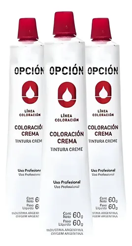 Kit X3 Tinturas Opcion 60gr
