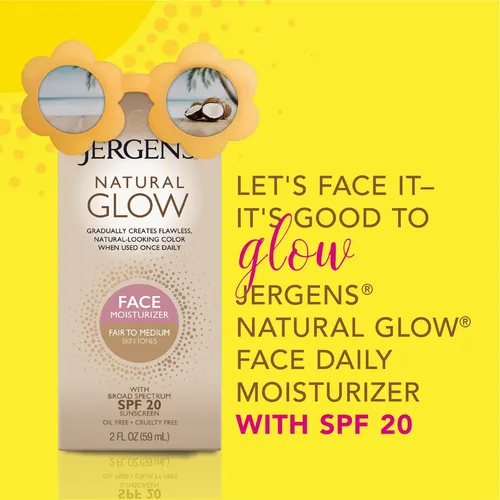 Set Jergens Natural Glow Autobronceador Facial Y Corporal