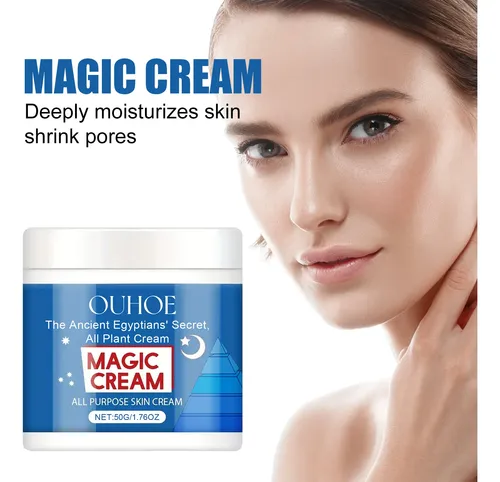 Crema Facial De Hidratación Profunda Ouhoe Para Iluminar Y R
