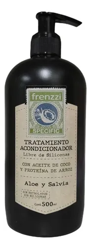 Acondicionador Frenzzi Salvia y Aloe Libre de Siliconas