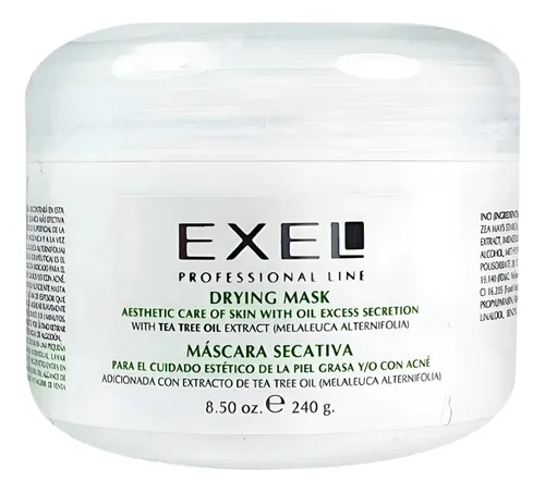 Mascara Secativa Acne Exel 240 Piel Grasa Mixta Regula Sebo