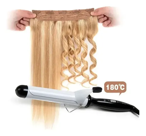 Cortinas Extensión Pelo Lacio Simil Natural Plancha180°c 24#