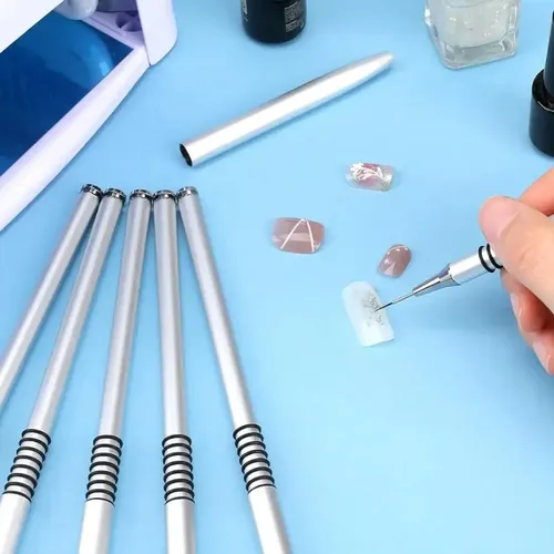 Set De Pinceles Para Decorar Uñas Y Diseño