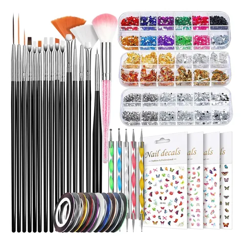 Teenitor Nail Art Kit Nail Design Kit Nail Art Tools With Na