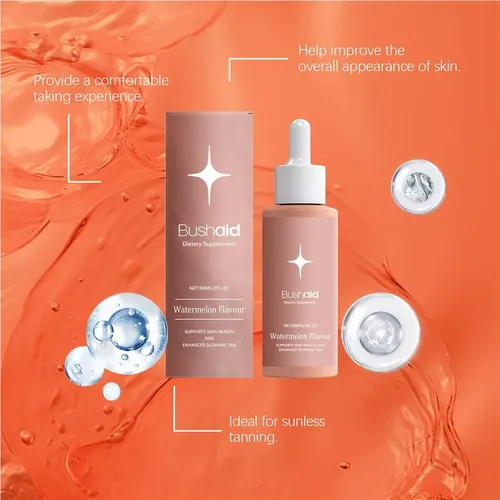 Tratamiento Corporal Con Gotas Autobronceadoras Bushaid