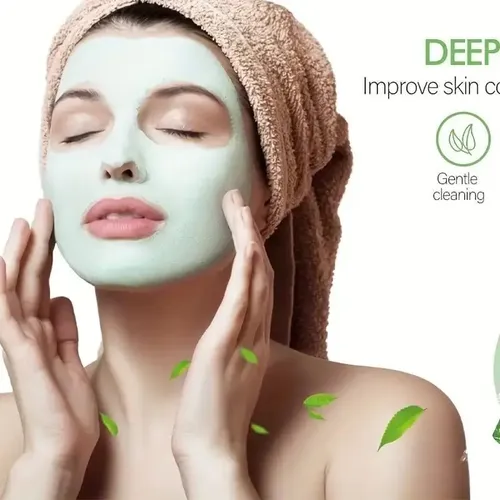 Mascarilla De Arcilla, Té Verde Elimina Puntos Negros, Acné