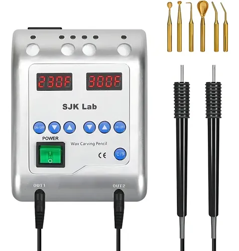 Enceradora Eléctrica Laboratorio De Dental Con 6 Lápices J01