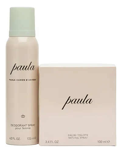 Set Perfume Paula Cahen D’Anvers Floral 100ml + Deo Mujer