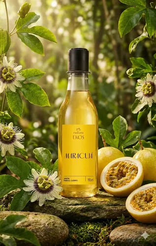Jabón Líquido Para El Cuerpo Natura Ekos Maracuyá 195ml